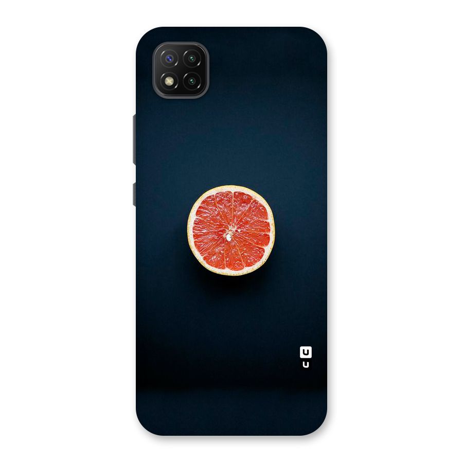 Orange Design Back Case for Poco C3