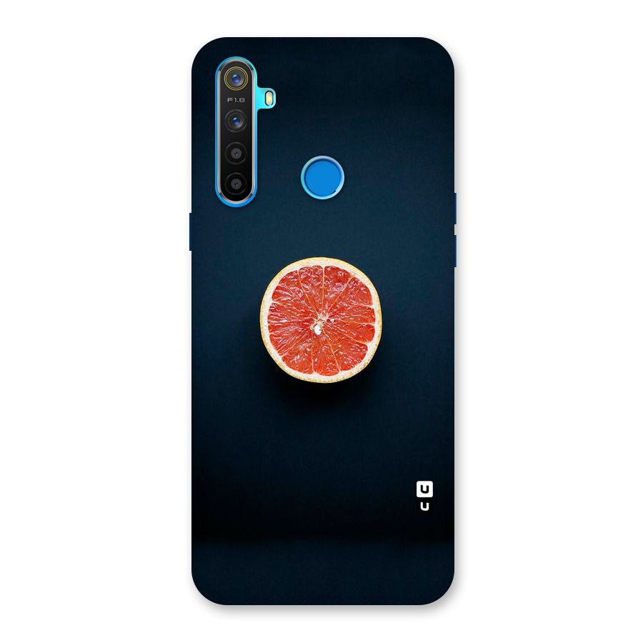 Orange Design Back Case for Realme 5