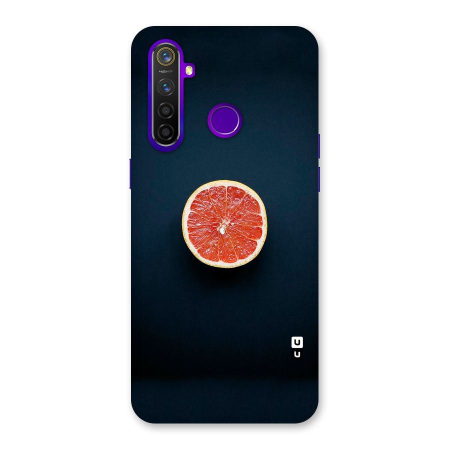 Orange Design Back Case for Realme 5 Pro