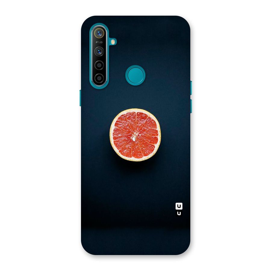 Orange Design Back Case for Realme 5i