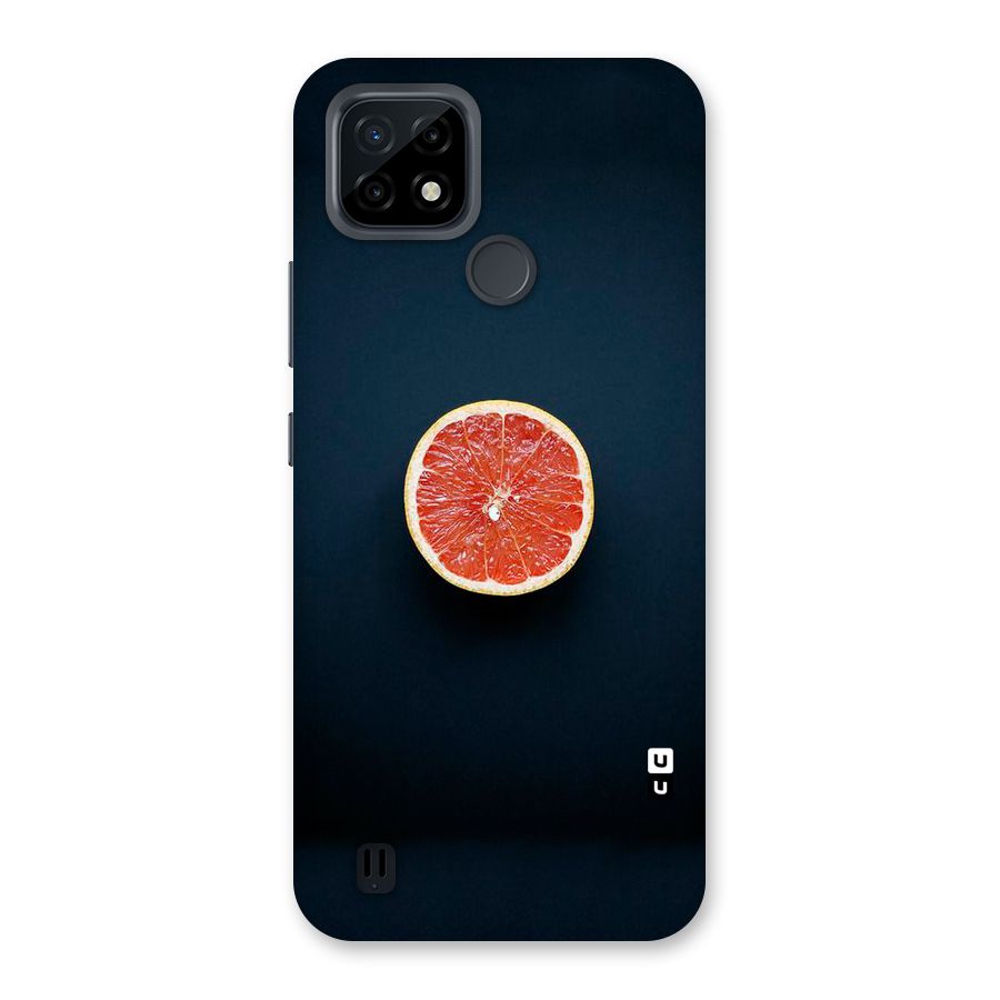 Orange Design Back Case for Realme C21