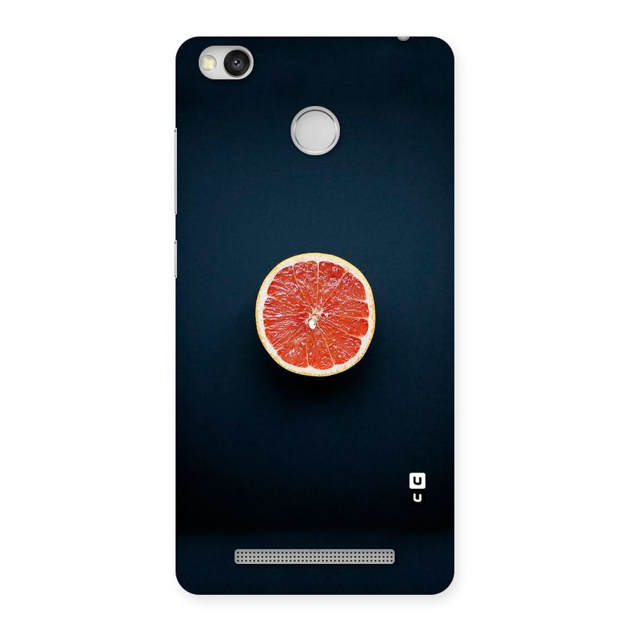 Orange Design Back Case for Redmi 3S Prime