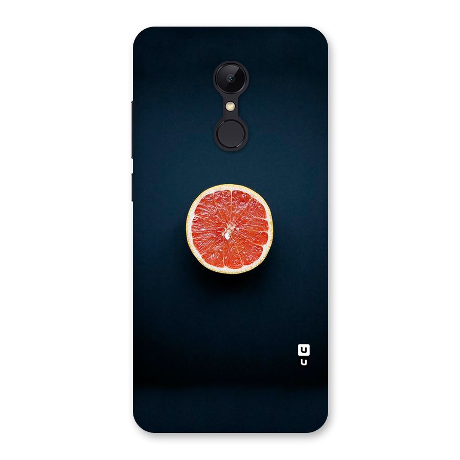 Orange Design Back Case for Redmi 5