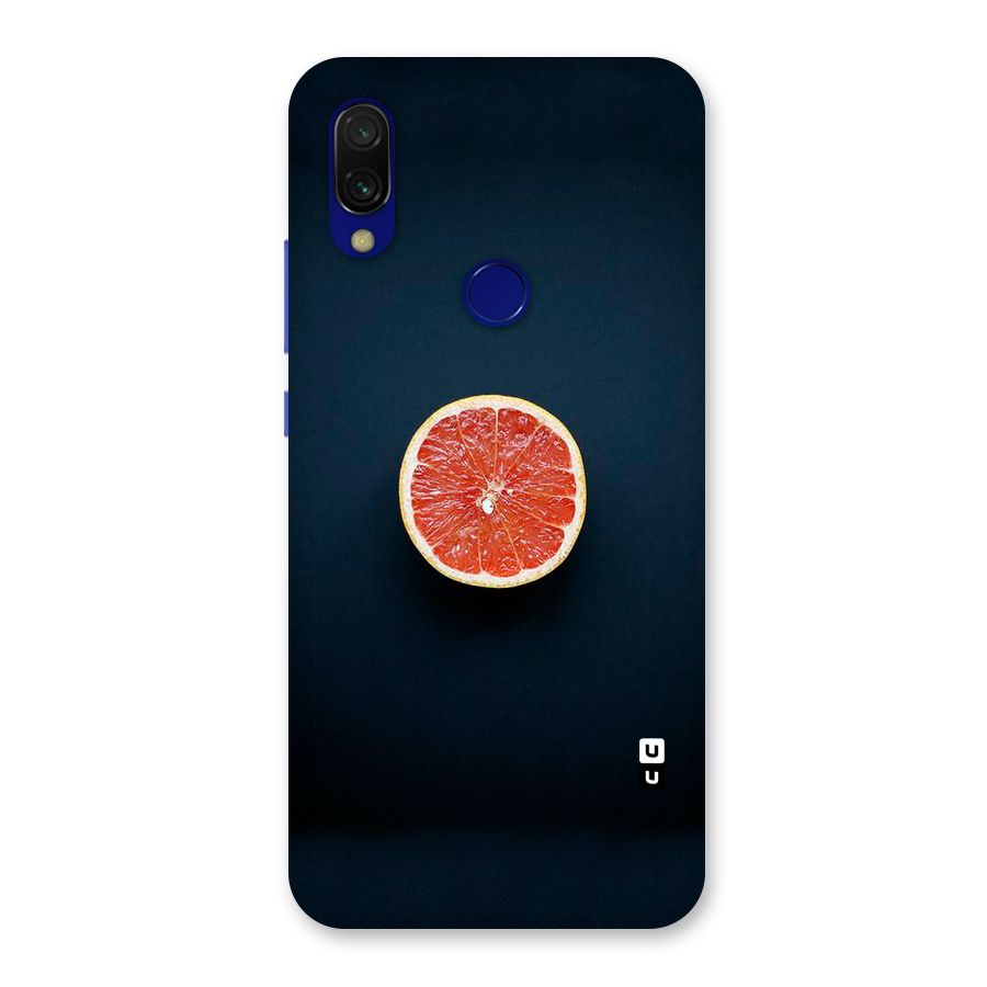 Orange Design Back Case for Redmi 7