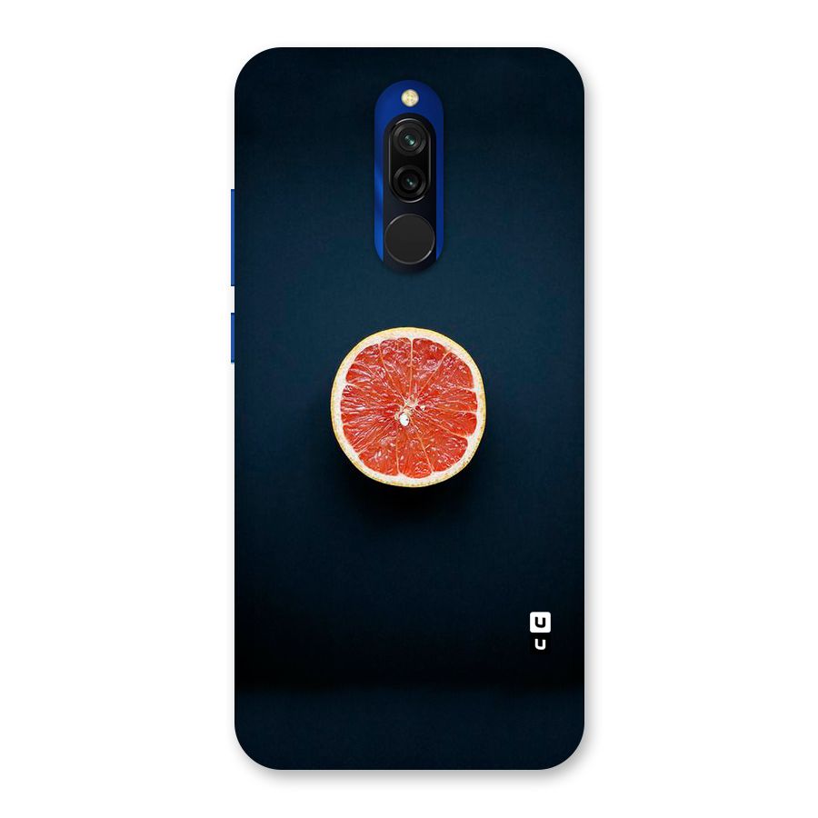 Orange Design Back Case for Redmi 8