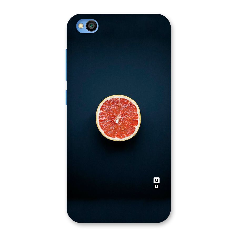 Orange Design Back Case for Redmi Go