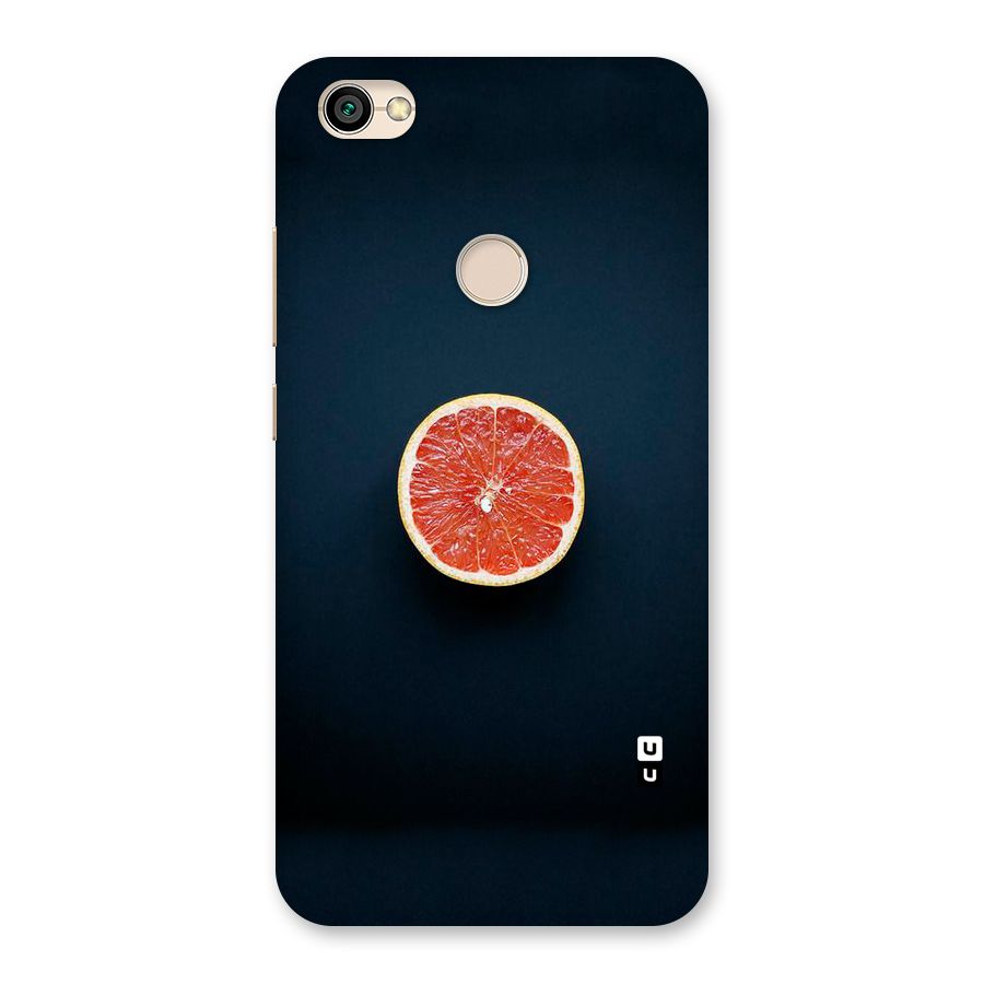 Orange Design Back Case for Redmi Y1 2017