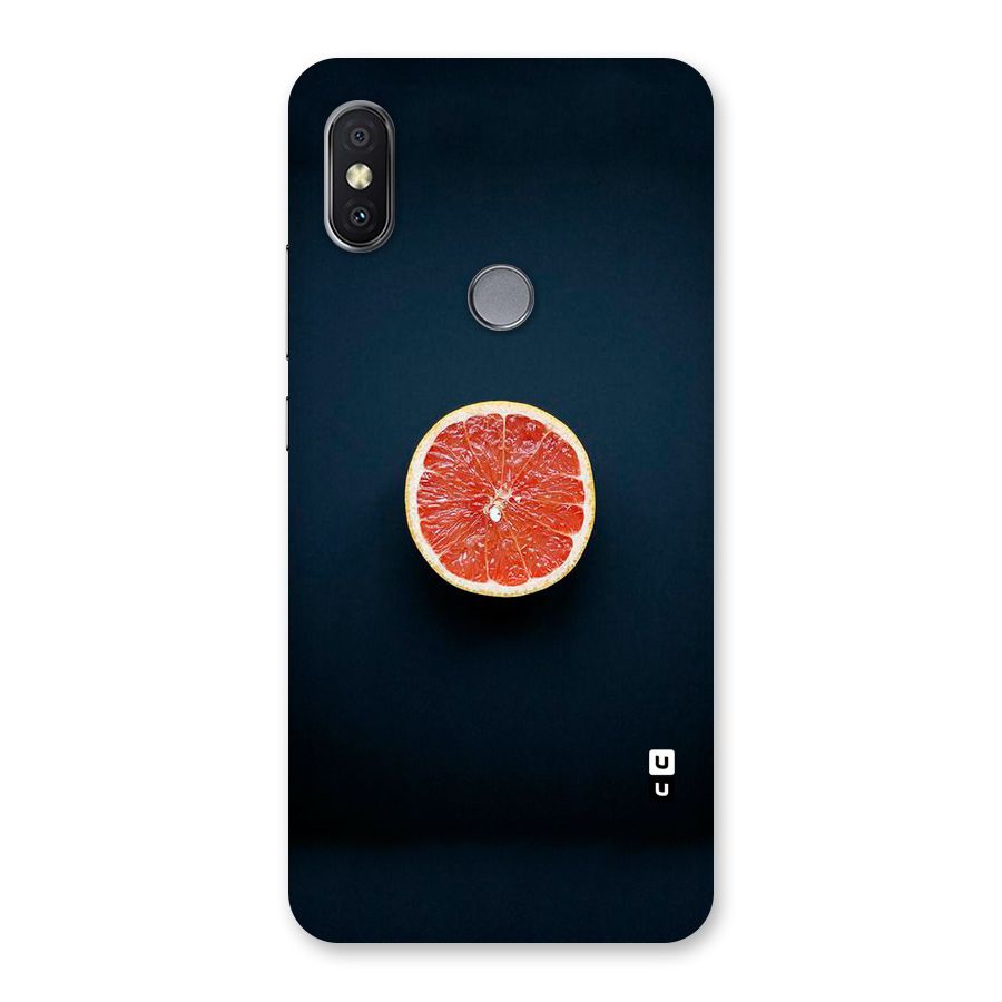 Orange Design Back Case for Redmi Y2