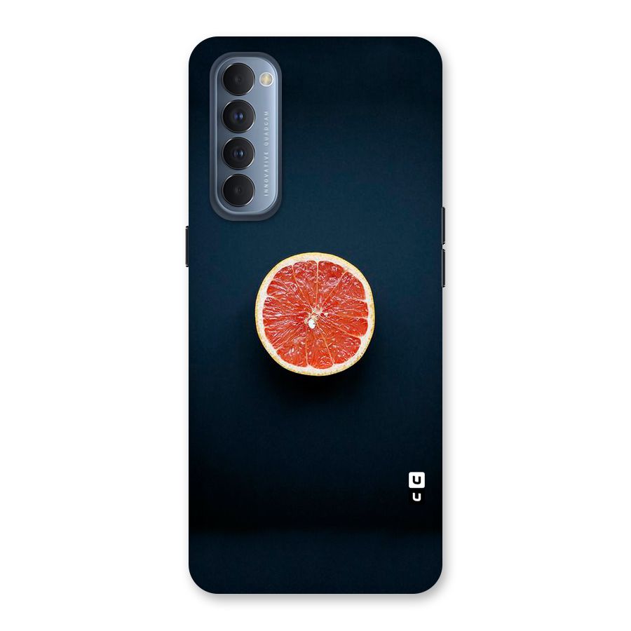 Orange Design Back Case for Reno4 Pro