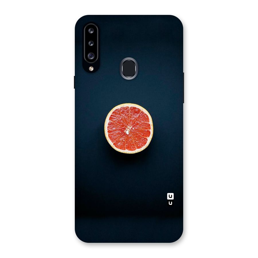Orange Design Back Case for Samsung Galaxy A20s