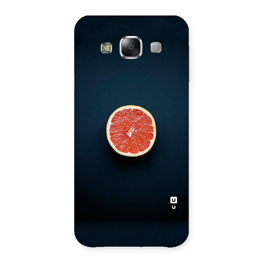 Orange Design Back Case for Samsung Galaxy E5