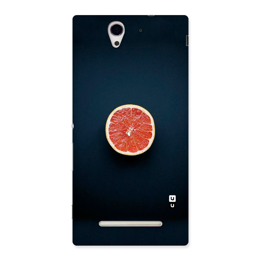 Orange Design Back Case for Sony Xperia C3