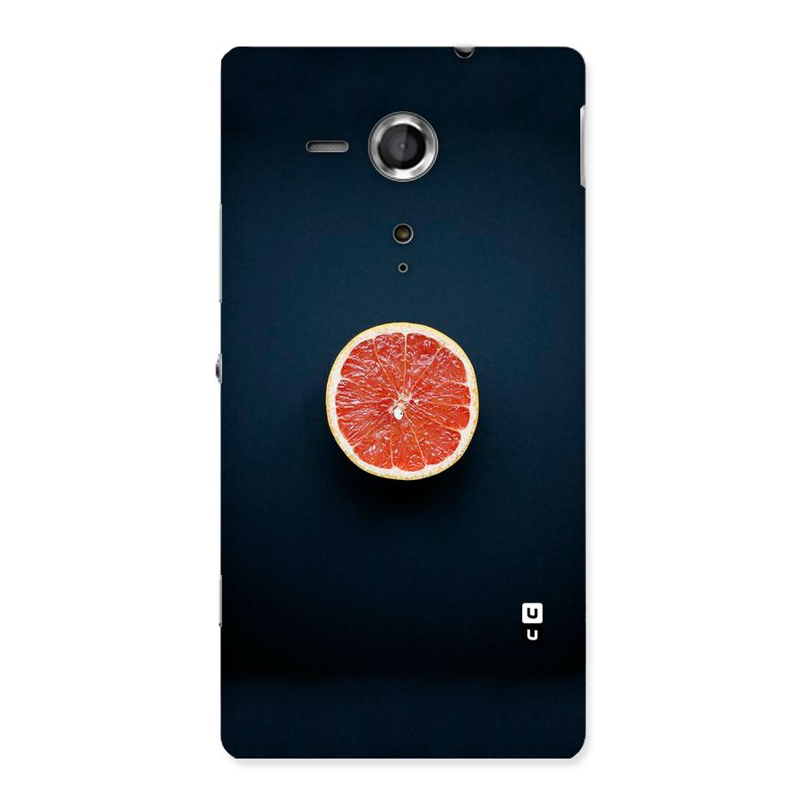 Orange Design Back Case for Sony Xperia SP