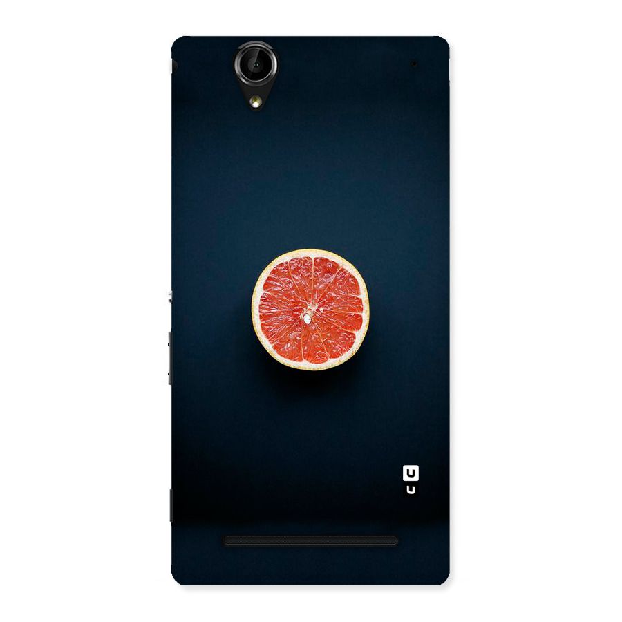 Orange Design Back Case for Sony Xperia T2
