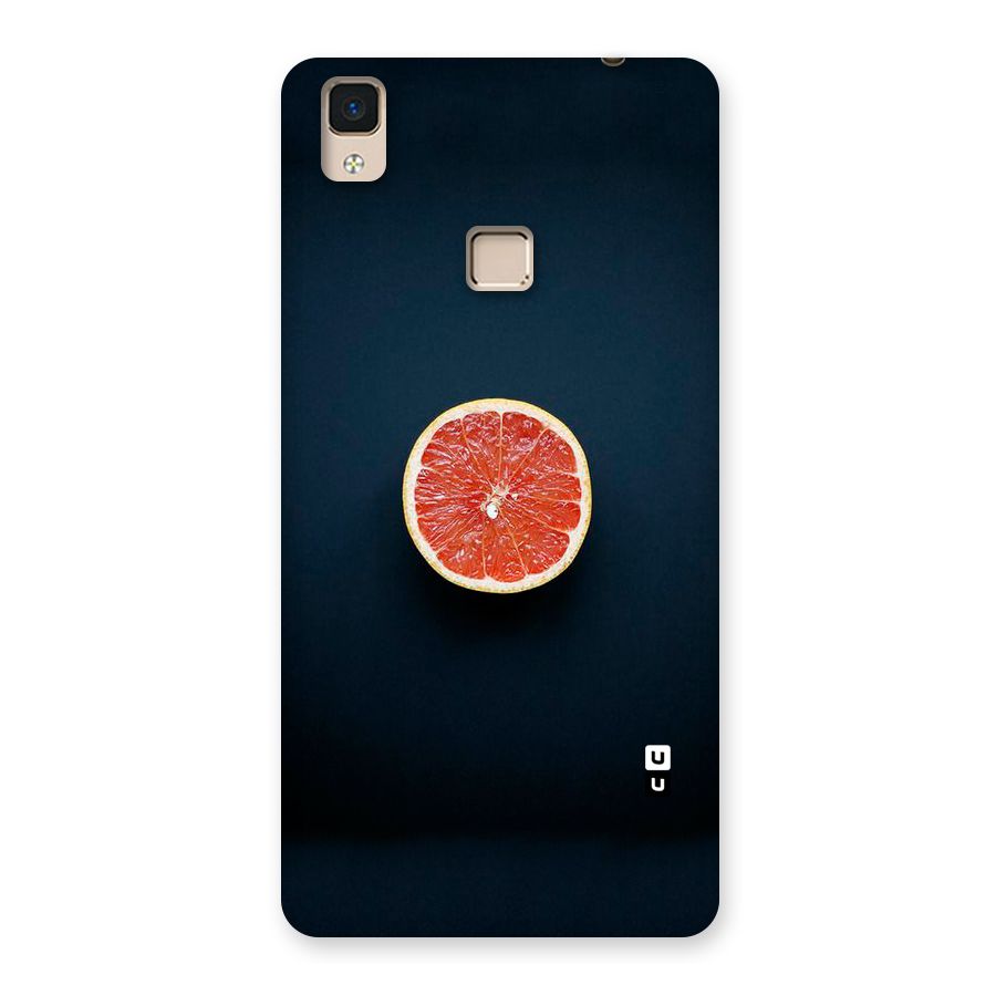 Orange Design Back Case for V3 Max