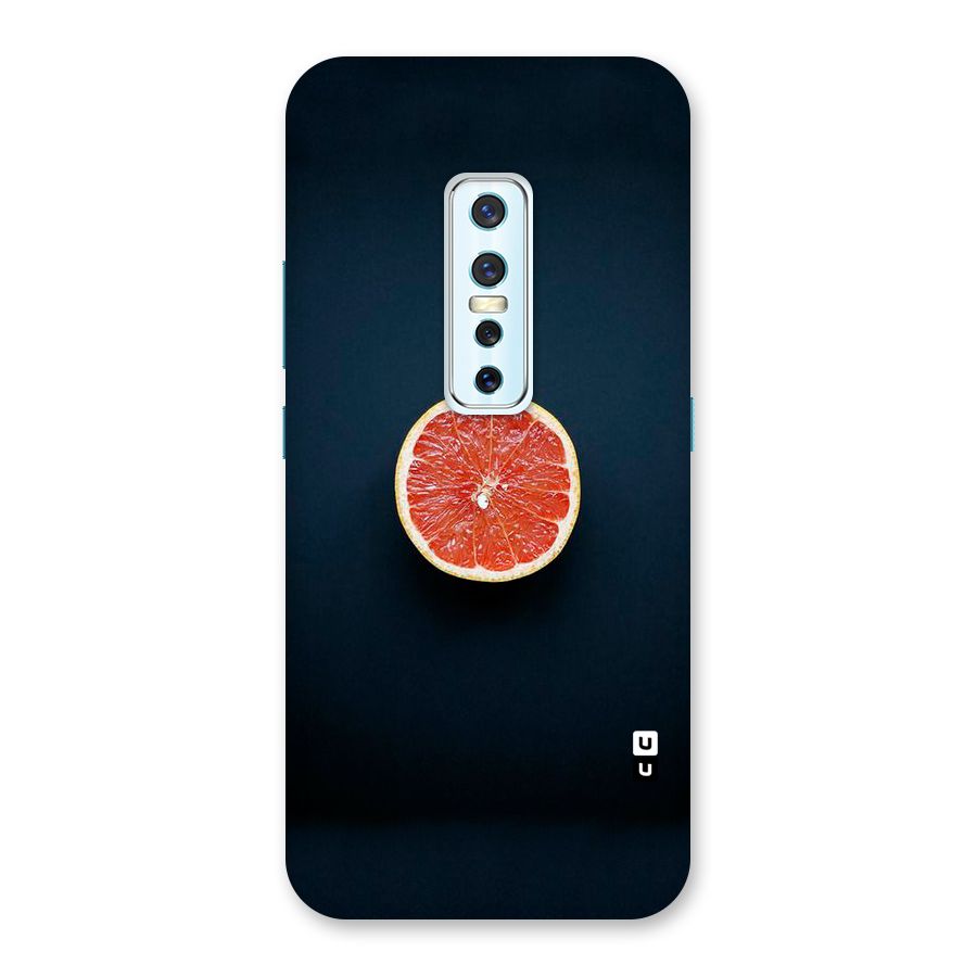Orange Design Back Case for Vivo V17 Pro