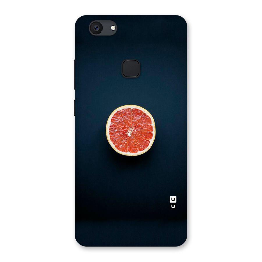 Orange Design Back Case for Vivo V7 Plus
