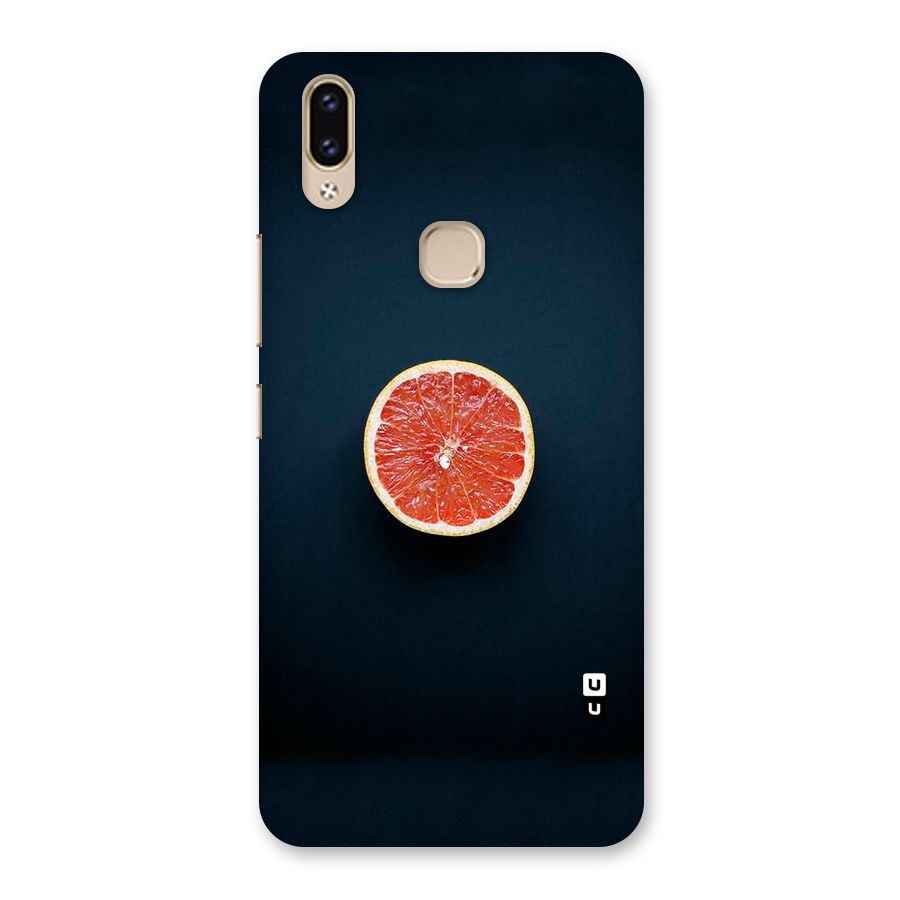 Orange Design Back Case for Vivo V9 Youth