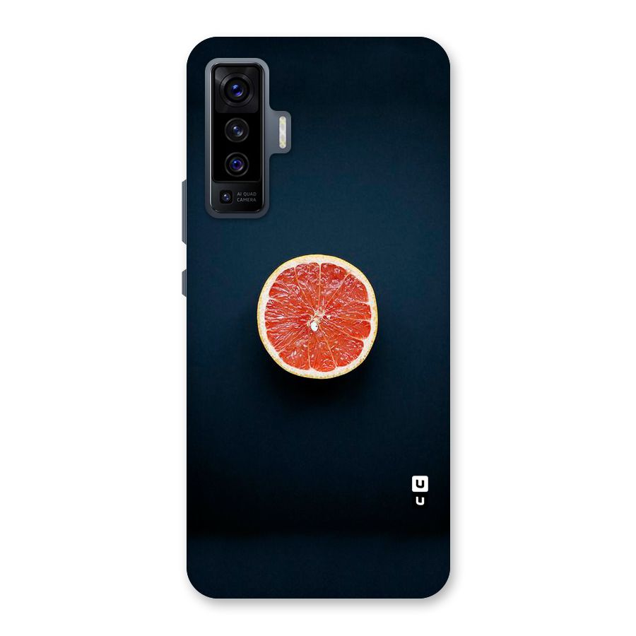 Orange Design Back Case for Vivo X50