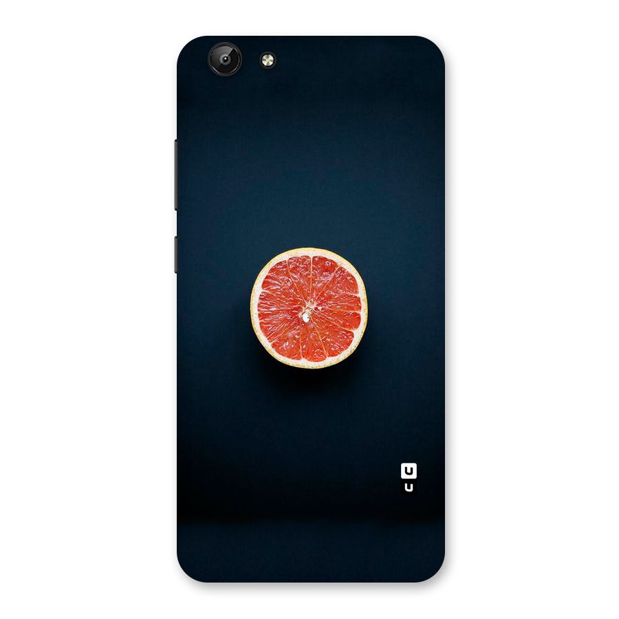 Orange Design Back Case for Vivo Y69