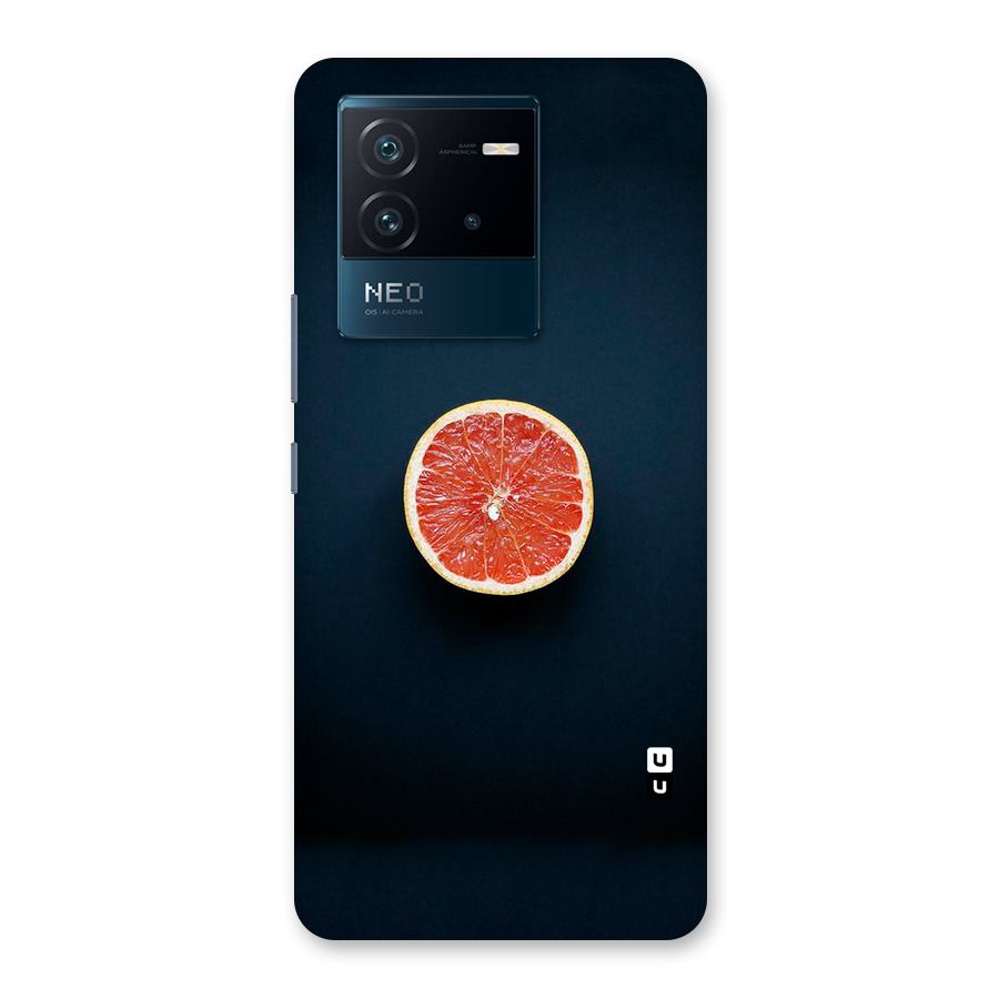 Orange Design Back Case for Vivo iQOO Neo 6 5G