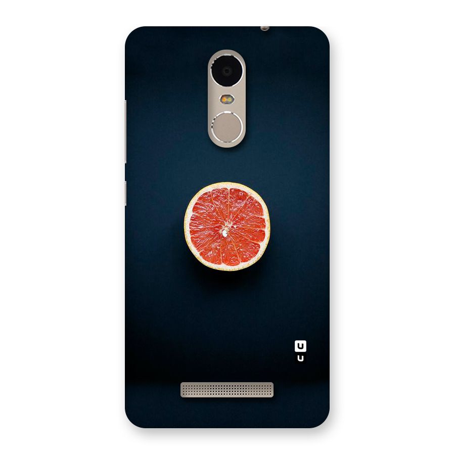Orange Design Back Case for Xiaomi Redmi Note 3