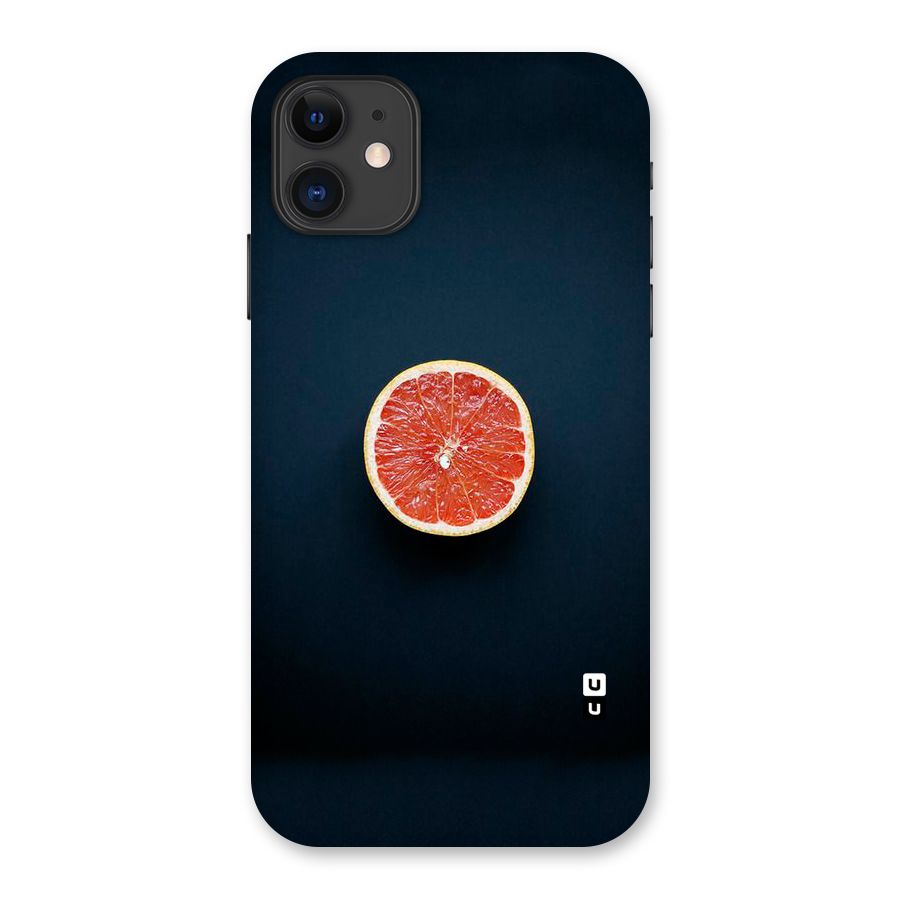 Orange Design Back Case for iPhone 11