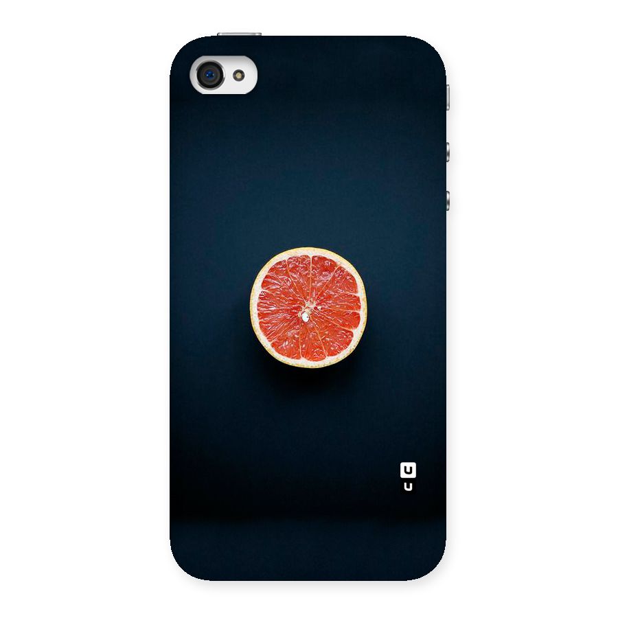 Orange Design Back Case for iPhone 4 4s