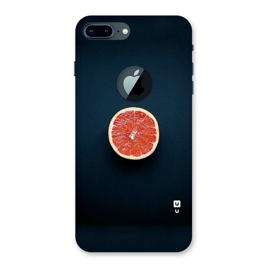 Orange Design Back Case for iPhone 7 Plus Logo Cut