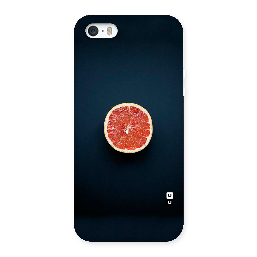 Orange Design Back Case for iPhone SE