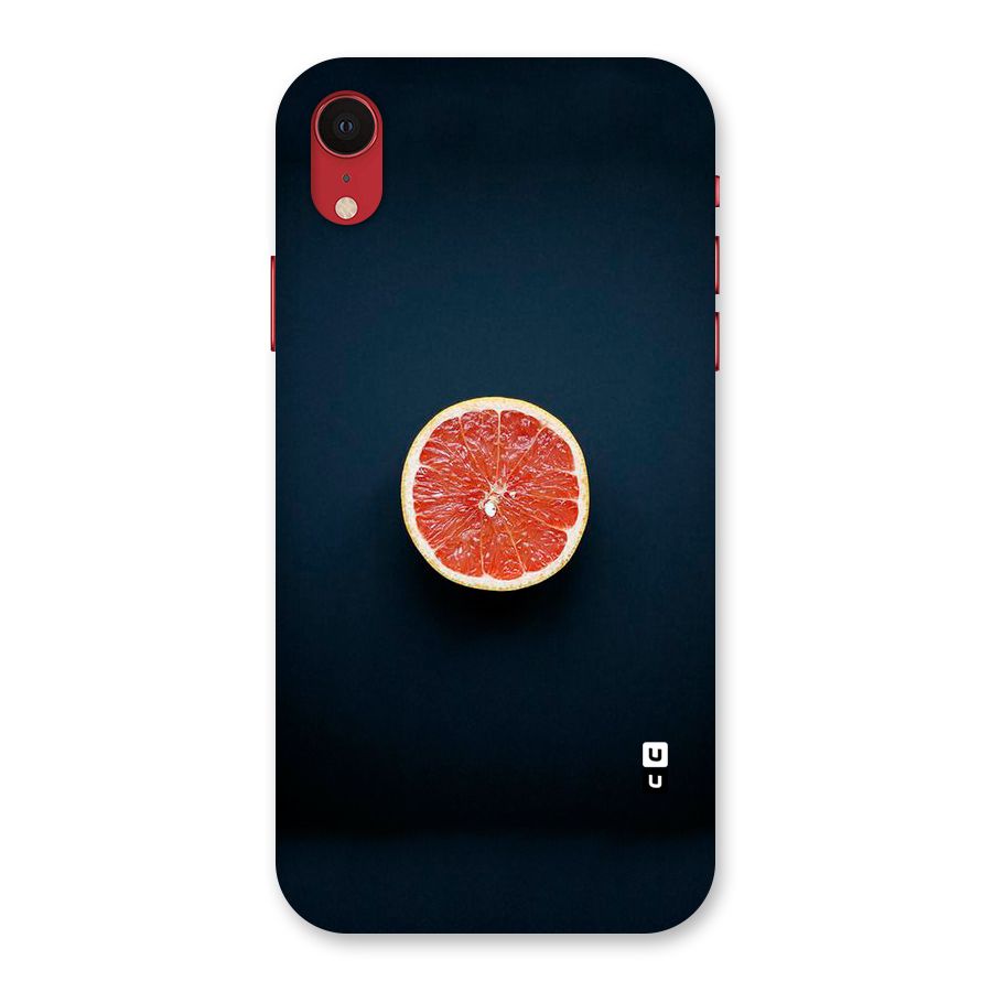 Orange Design Back Case for iPhone XR