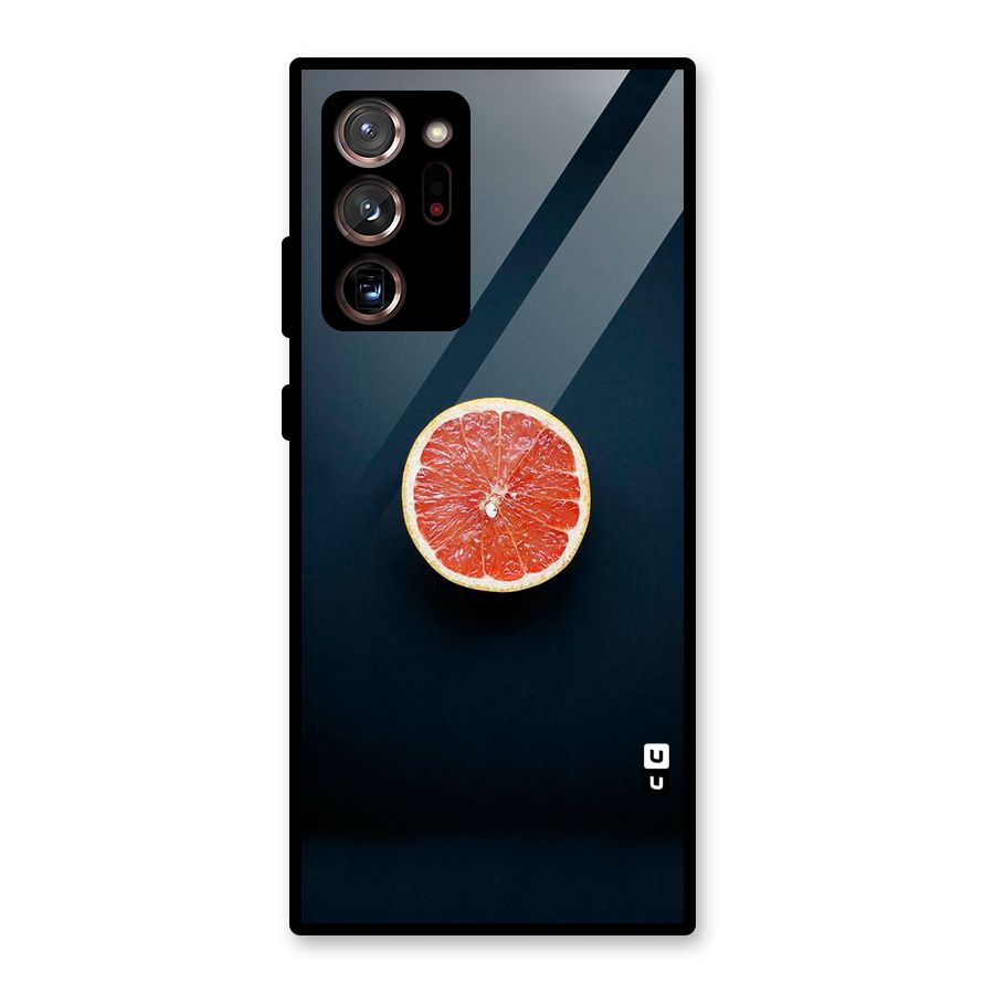 Orange Design Glass Back Case for Galaxy Note 20 Ultra 5G