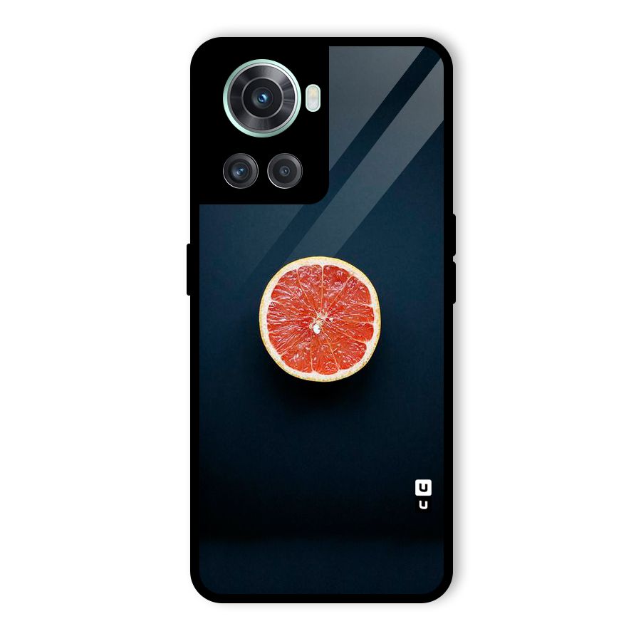 Orange Design Glass Back Case for OnePlus 10R
