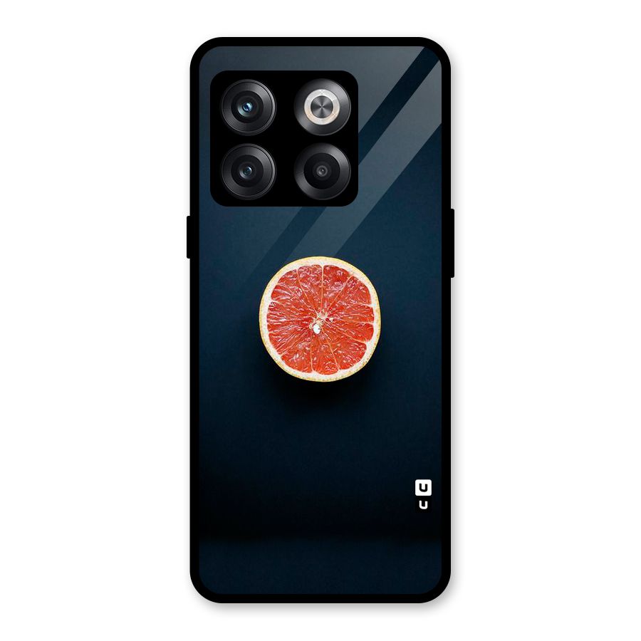 Orange Design Glass Back Case for OnePlus 10T