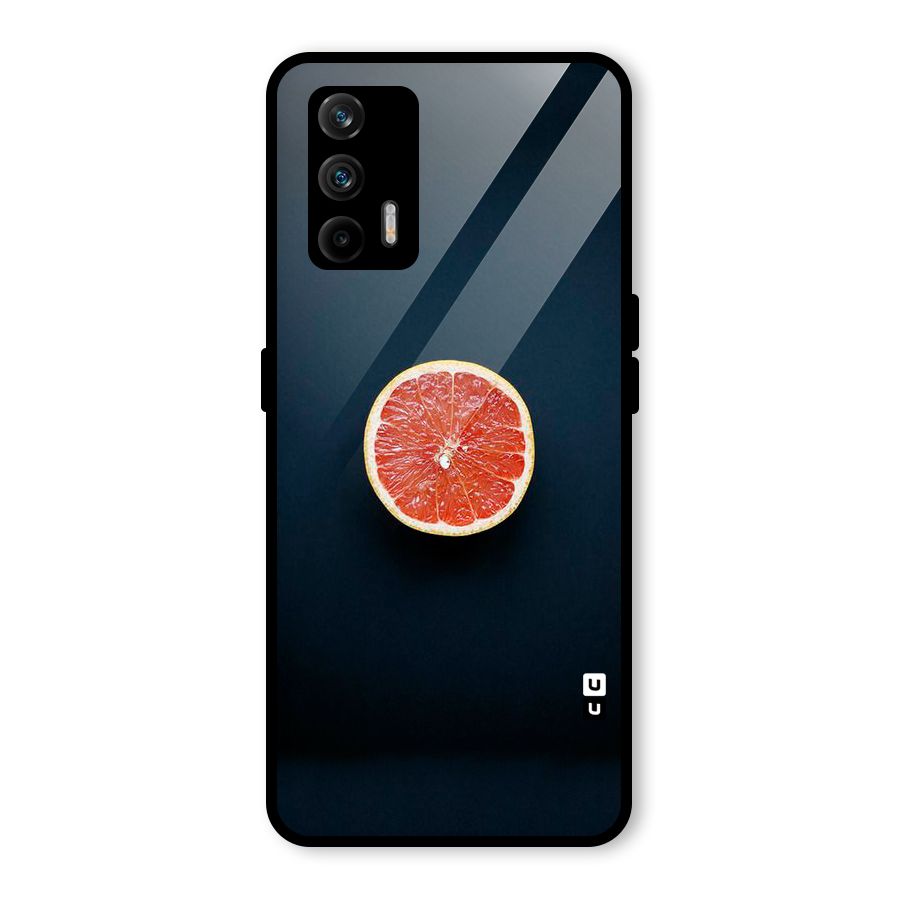 Orange Design Glass Back Case for Realme GT 5G