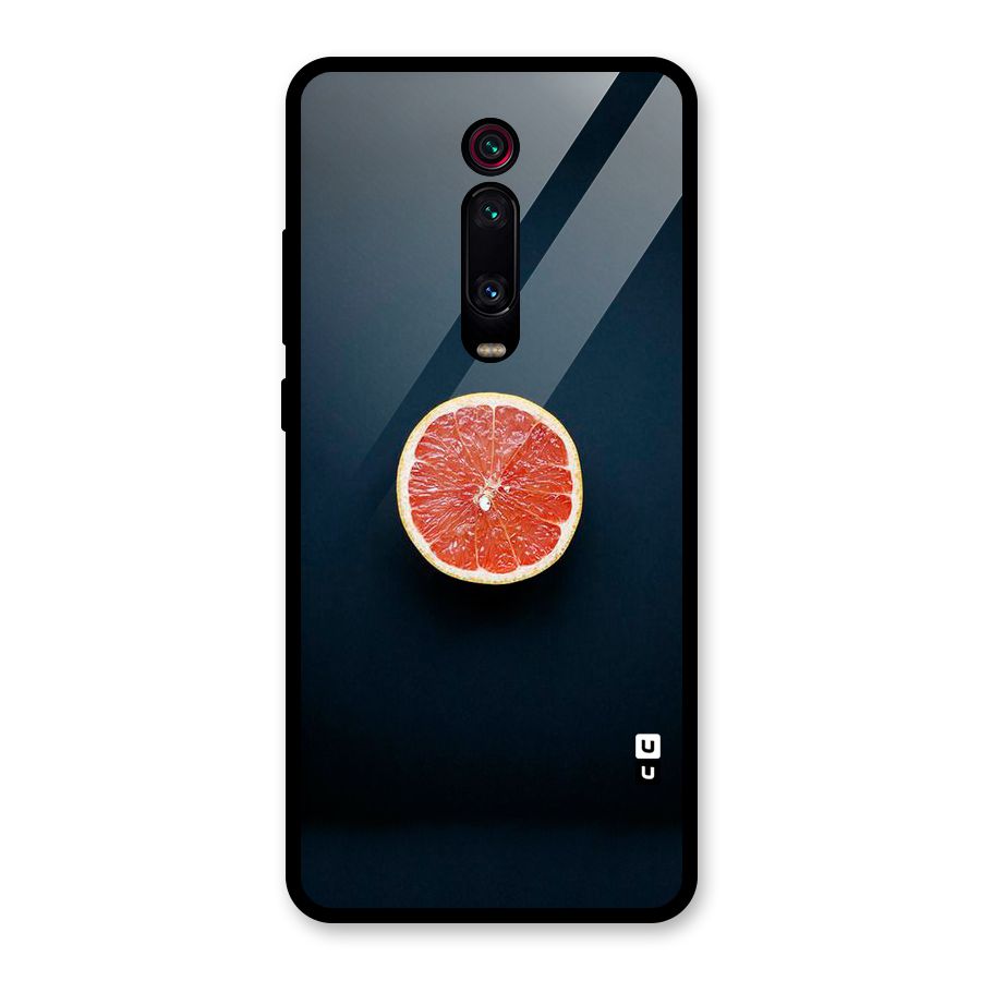 Orange Design Glass Back Case for Redmi K20