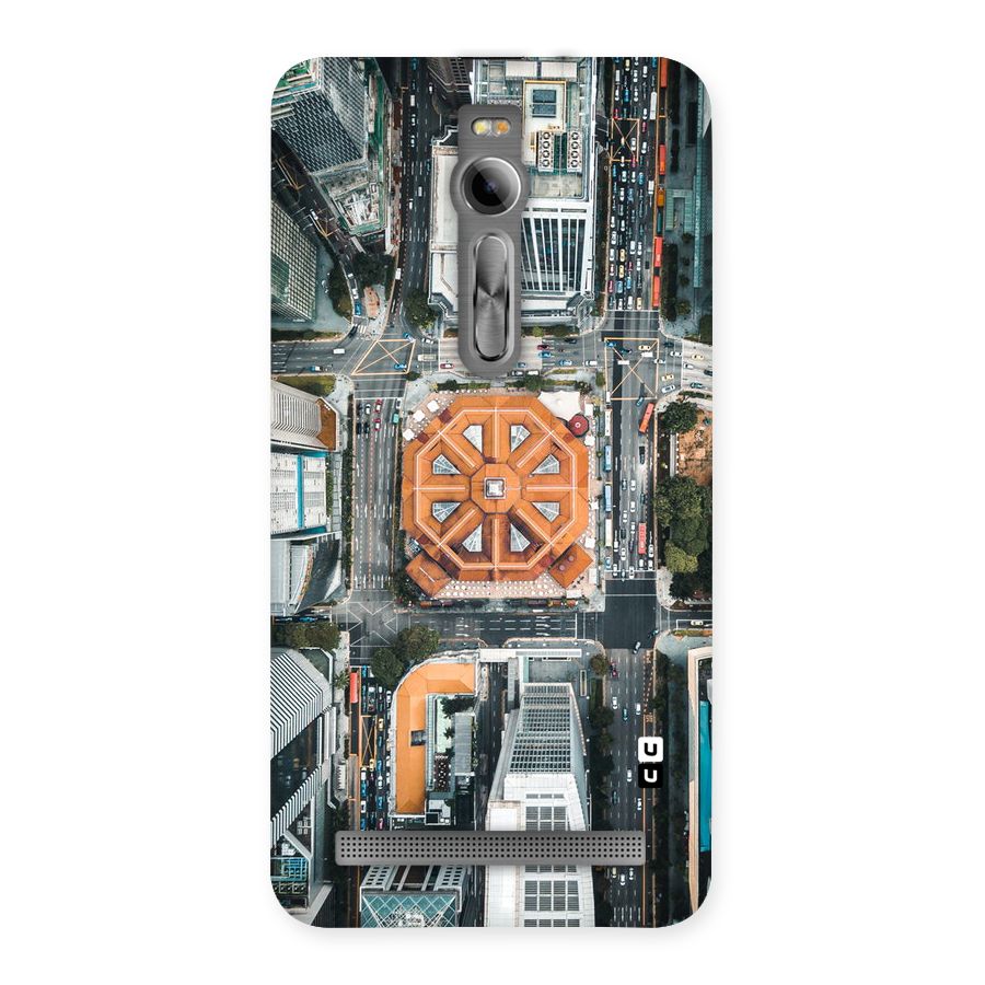 Orange Dome Back Case for Asus Zenfone 2