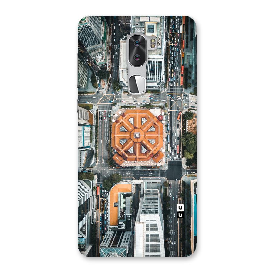 Orange Dome Back Case for Coolpad Cool 1