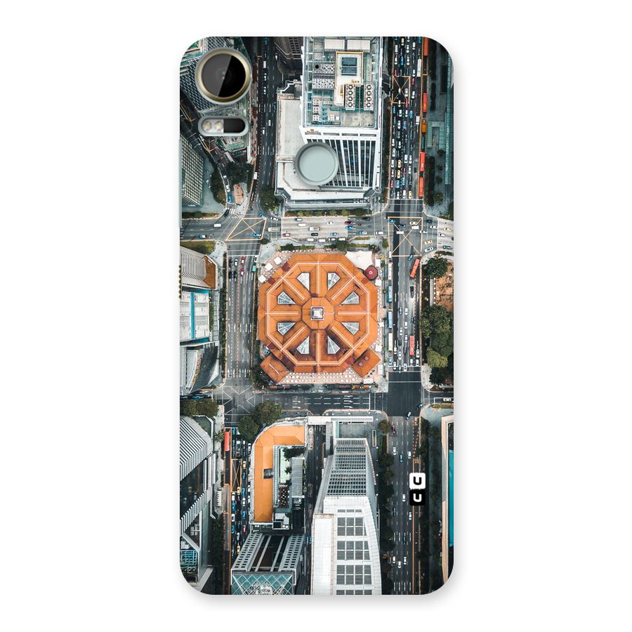 Orange Dome Back Case for Desire 10 Pro