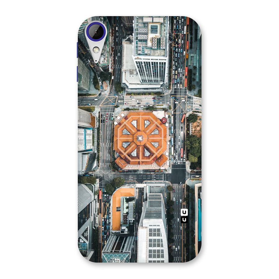 Orange Dome Back Case for Desire 830