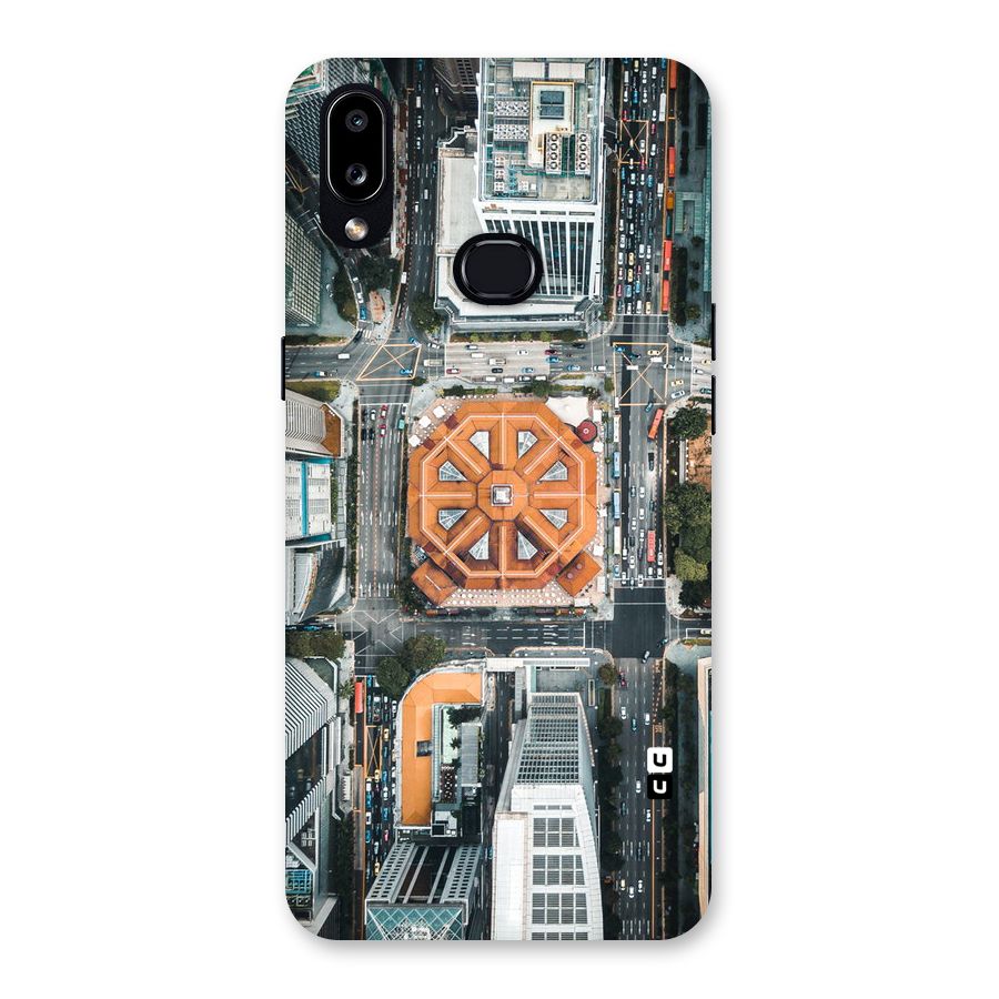 Orange Dome Back Case for Galaxy A10s