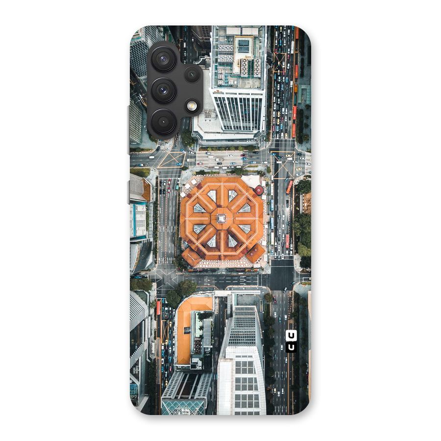 Orange Dome Back Case for Galaxy A32