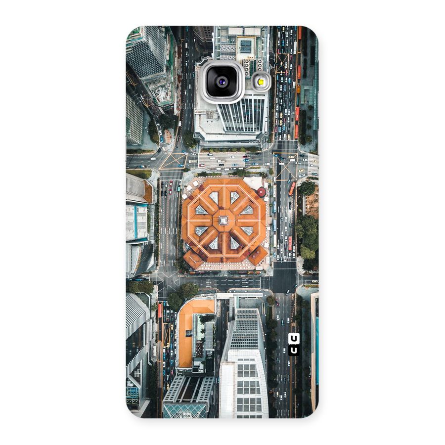 Orange Dome Back Case for Galaxy A5 2016