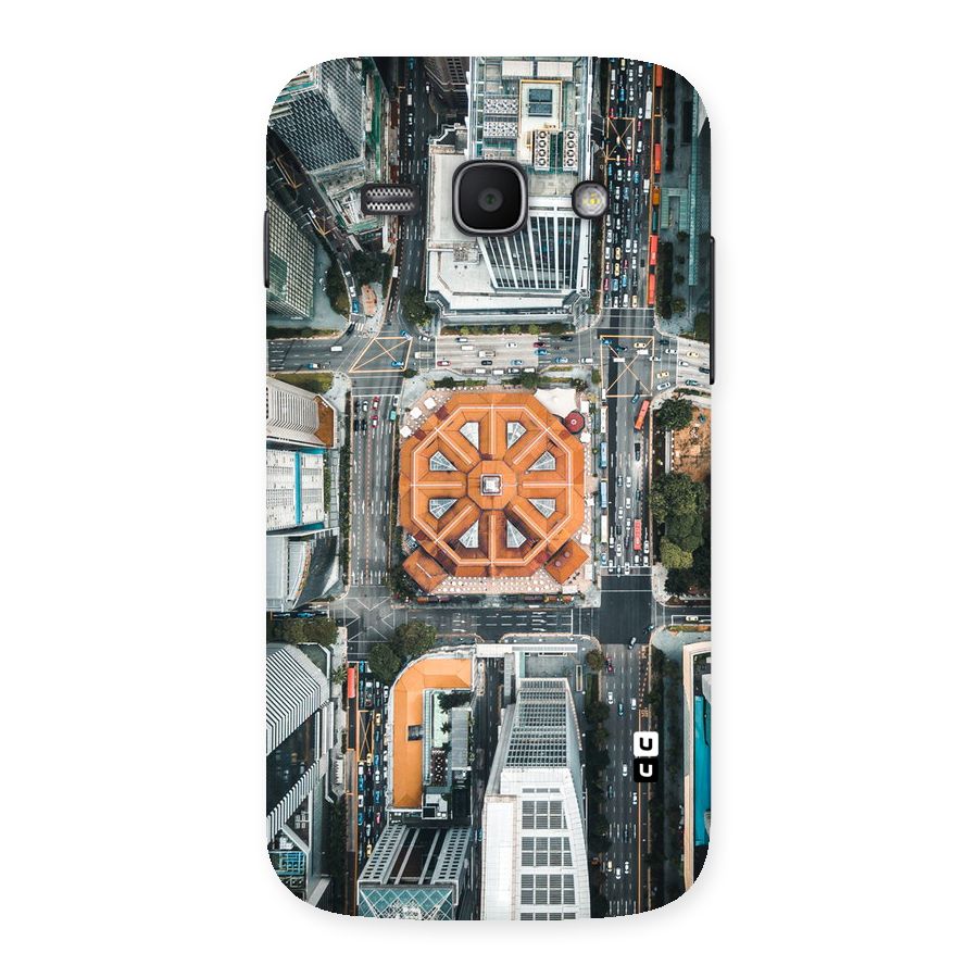 Orange Dome Back Case for Galaxy Ace 3