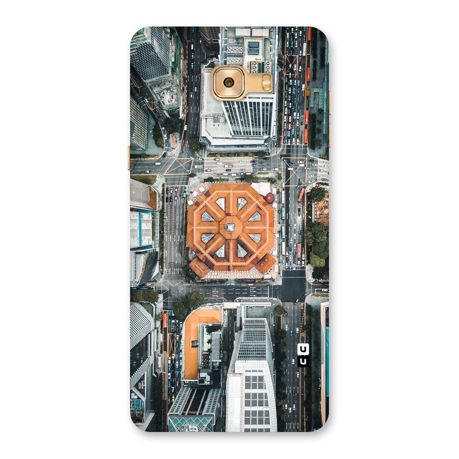 Orange Dome Back Case for Galaxy C9 Pro
