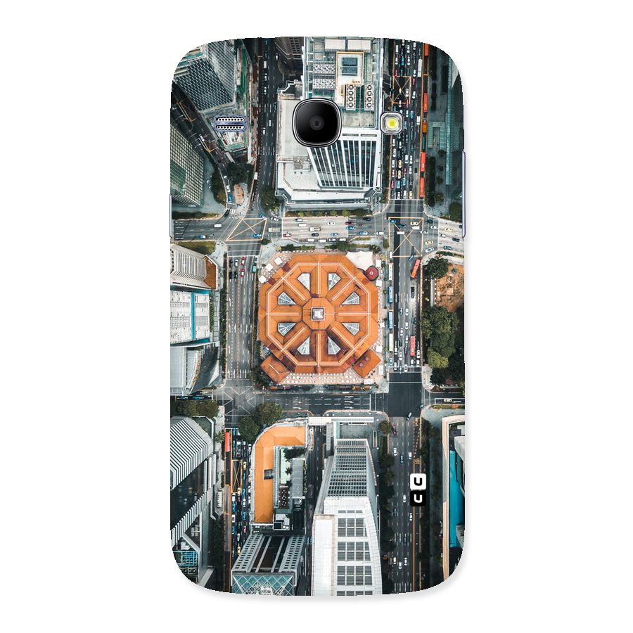 Orange Dome Back Case for Galaxy Core