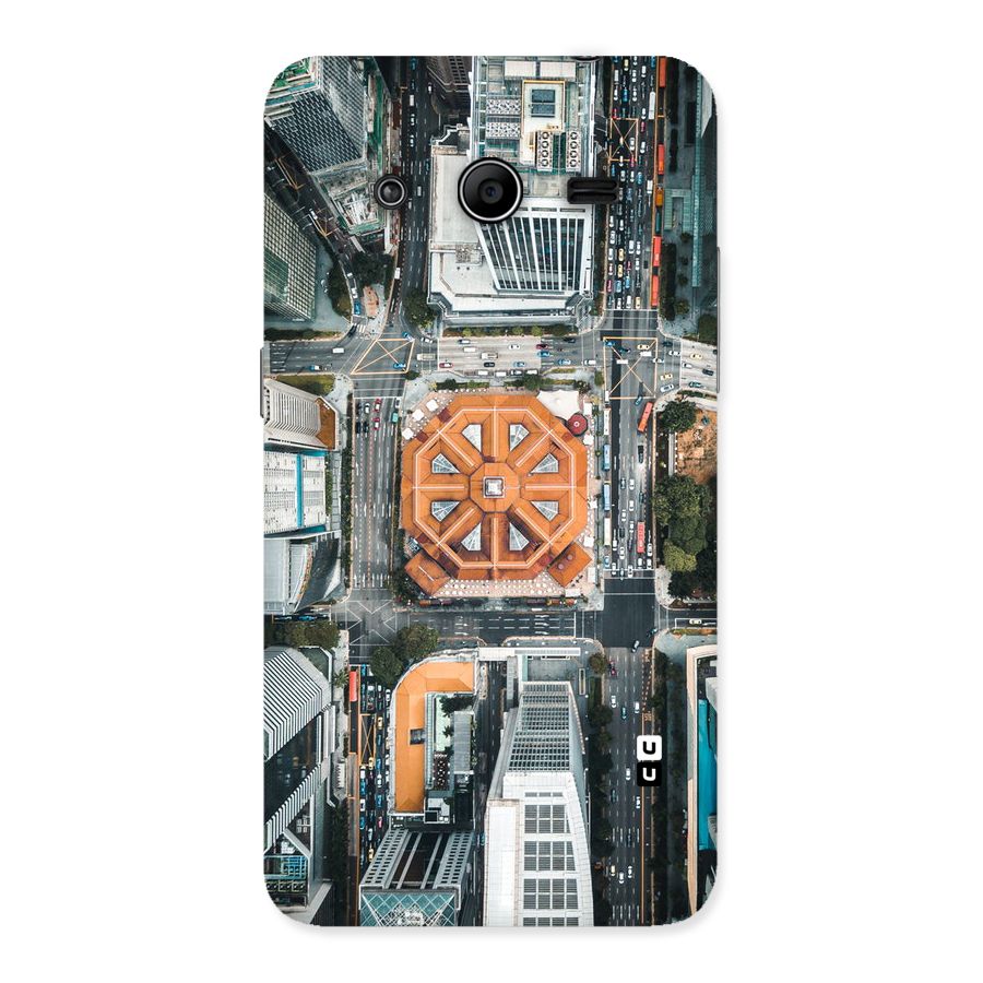 Orange Dome Back Case for Galaxy Core 2