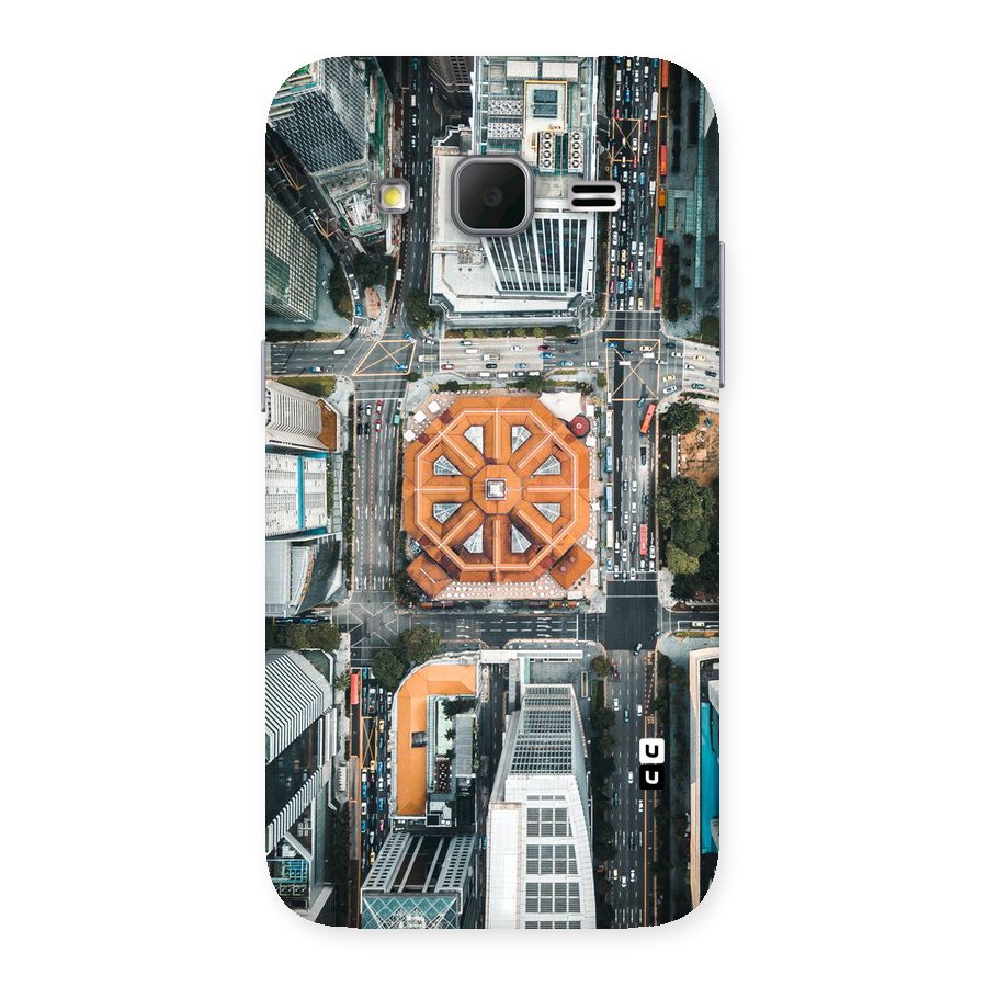 Orange Dome Back Case for Galaxy Core Prime