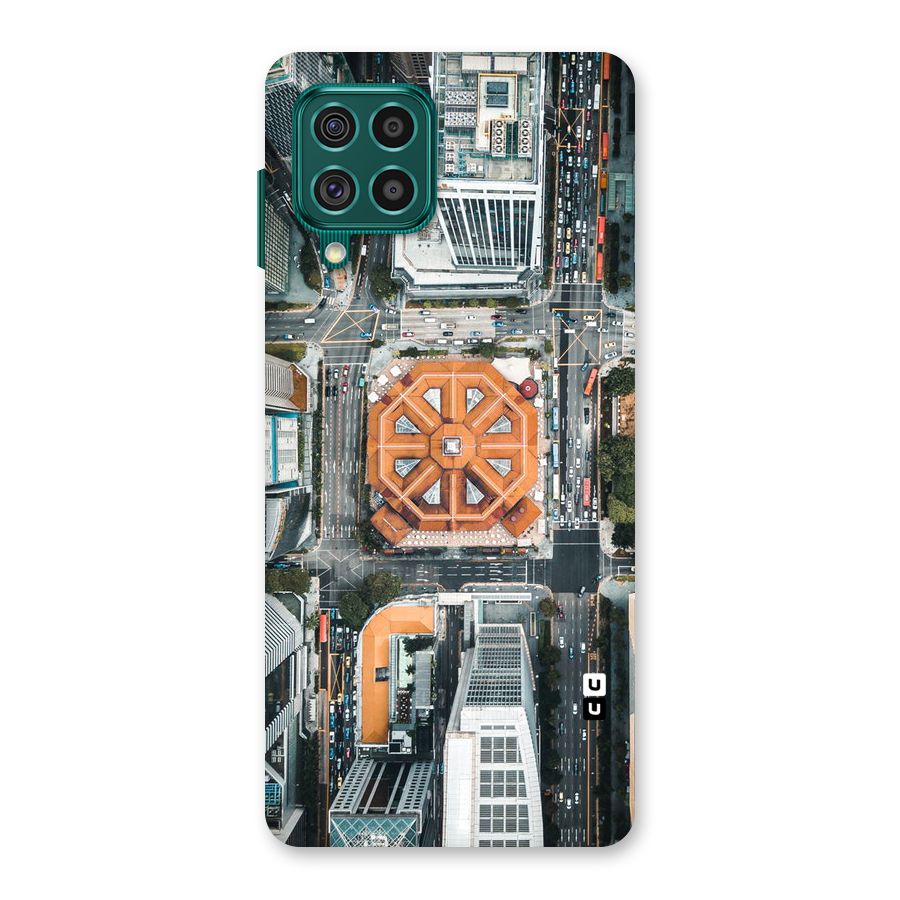 Orange Dome Back Case for Galaxy F62