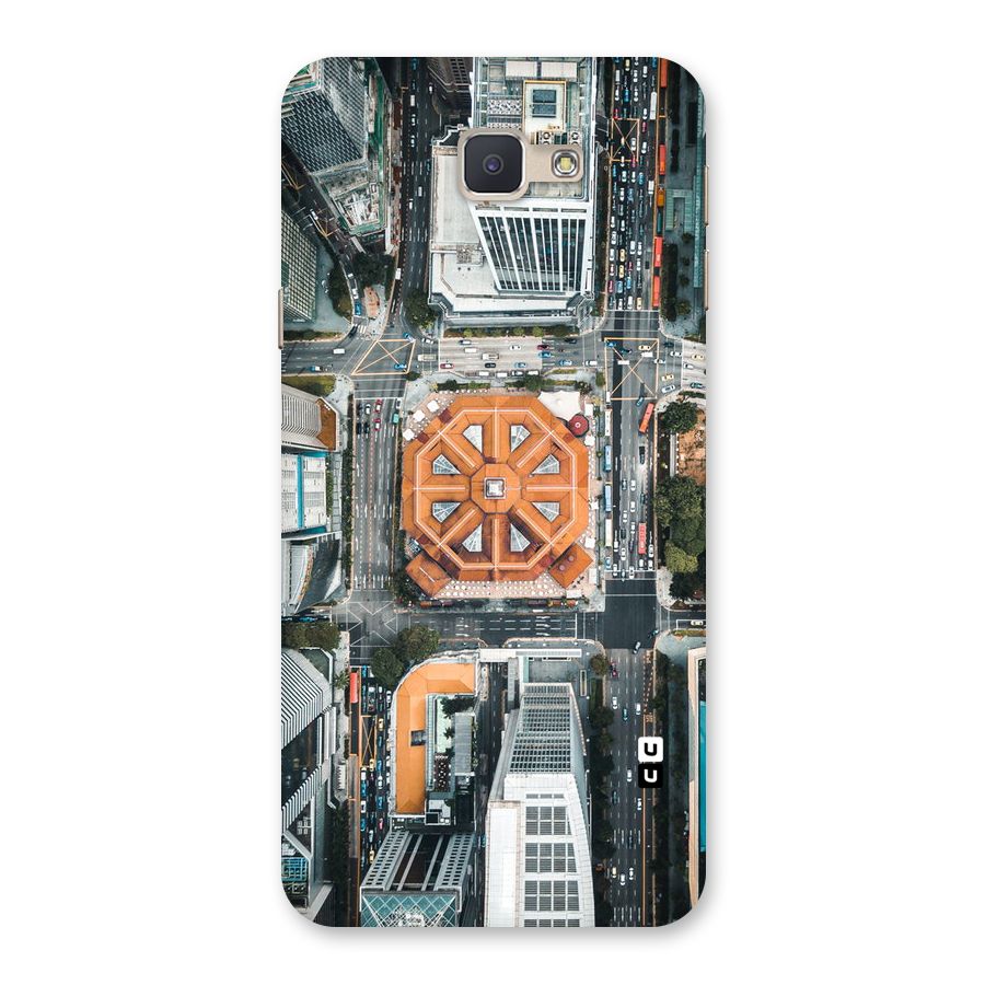 Orange Dome Back Case for Galaxy J5 Prime